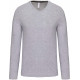 T.SHIRT HOMME M.LONGUE COL V