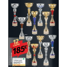 Lot de 12 coupes