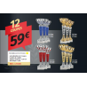 Lot de 12 coupes