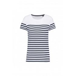 T-SHIRT MARIN FEMME COL ROND