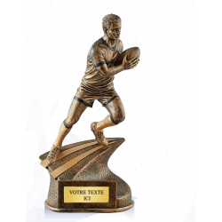 Trophée résine rugby réf.RS0163