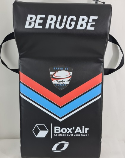 BOUCLIER DE PERCUSSION PERSONNALISABLE Only Rugby