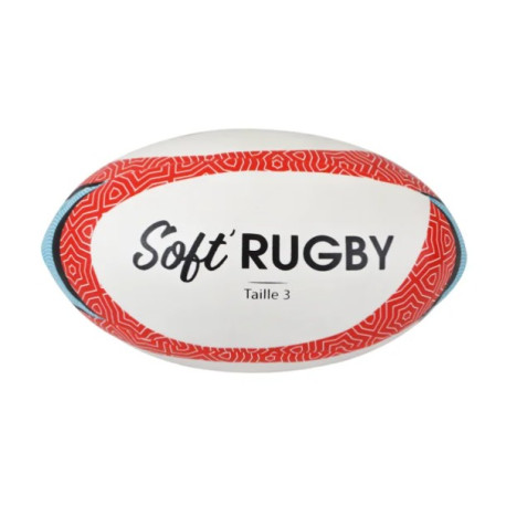 BALLON SOFT RUGBY TAILLE 3
