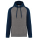 SWEAT CAPUCHE BICOLORE UNISEXE