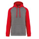 SWEAT CAPUCHE BICOLORE UNISEXE