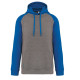 SWEAT CAPUCHE BICOLORE UNISEXE