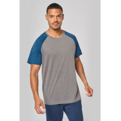 T-SHIRT TRIBLEND BICOLORE UNISEXE