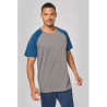 T-SHIRT TRIBLEND BICOLORE UNISEXE