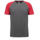 T-SHIRT TRIBLEND BICOLORE UNISEXE