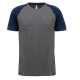 T-SHIRT TRIBLEND BICOLORE UNISEXE
