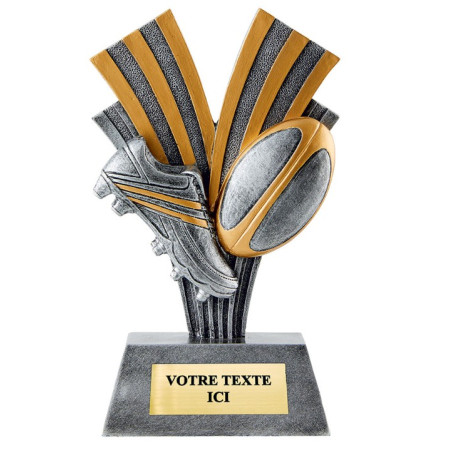 Trophée résine rugby