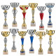 Lot de 12 coupes