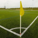 JEU DE 4 POTEAUX DE CORNER FLEXIBLE + DRAPEAUX