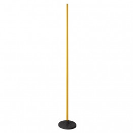 Barre De Slalom Cawila Pro 180 Cm X 33 Mm Avec Piquet – Qualité Pro Pour Entraînement Foot, Jaune, Résistante En PVC