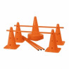 LOT DE 10 CONES 12 TROUS 40 CM 